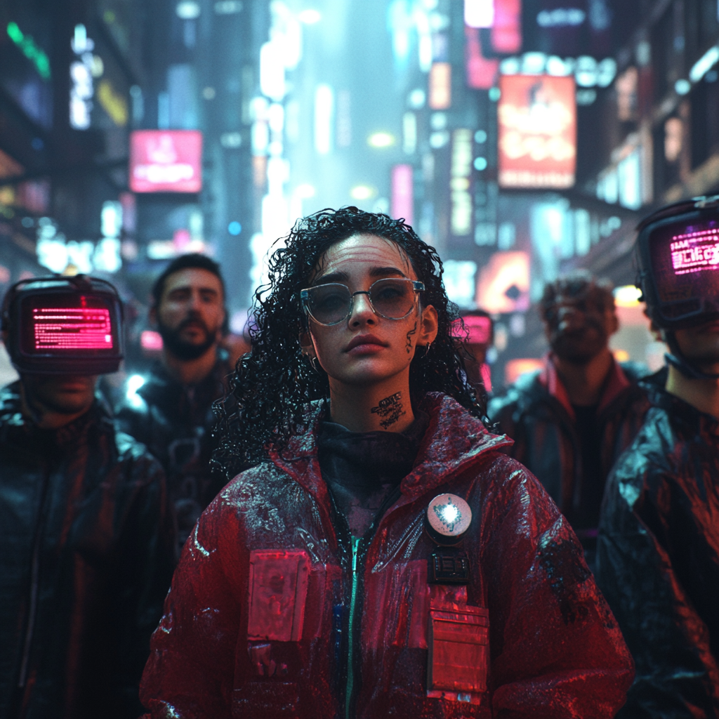 Digital Rebellion Concept
